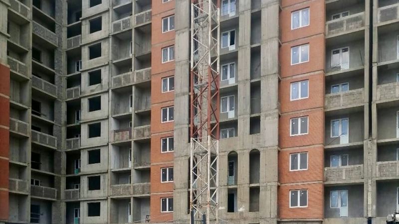 В ЖК «Суджук-Кале» продолжаются общестроительные работы